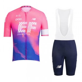 Tenue Maillot + Cuissard à Bretelles 2019 EF Education First Pro Cycling N001